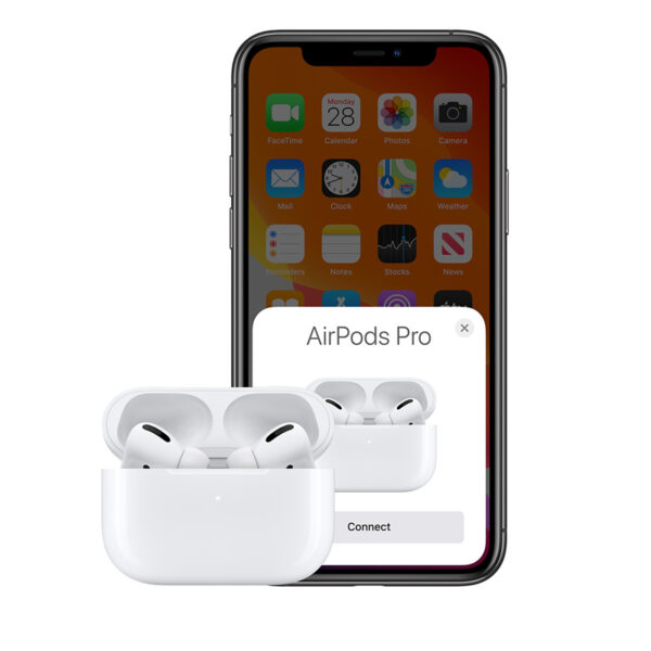 هدفون بی‌ سیم اپل مدل AirPods Pro همراه با محفظه شارژ